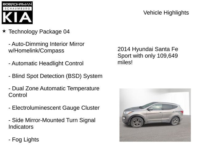2014 Hyundai Santa Fe Sport Base