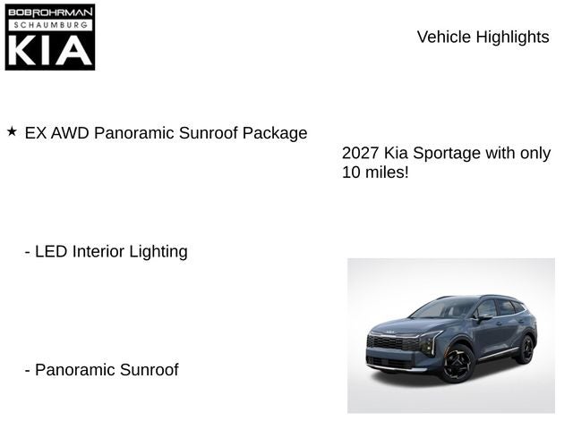 2027 Kia Sportage Hybrid EX