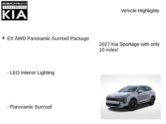 2027 Kia Sportage Hybrid EX
