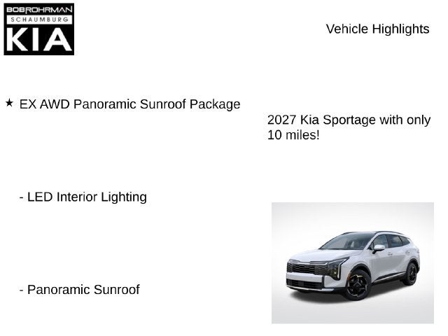 2027 Kia Sportage Hybrid EX