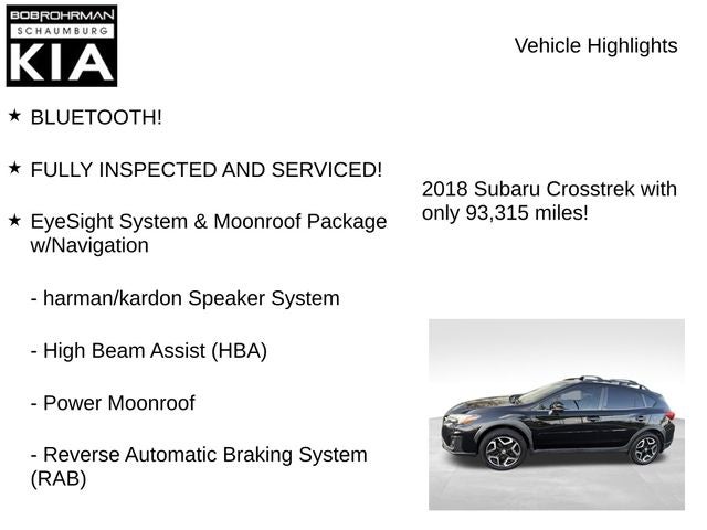 2018 Subaru Crosstrek 2.0i Limited