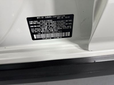 2022 Subaru Crosstrek Sport