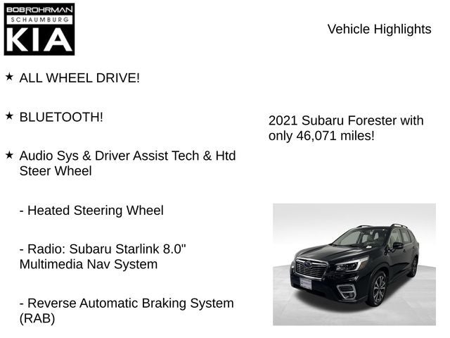 2021 Subaru Forester Limited