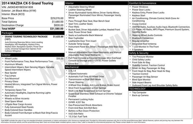 2014 Mazda Mazda CX-5 Grand Touring