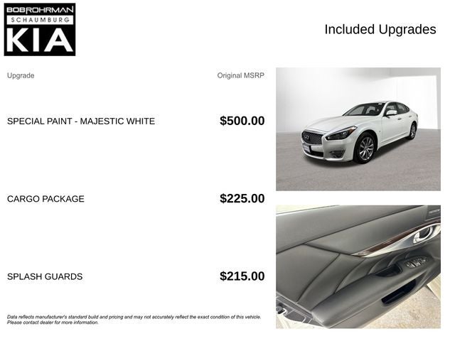 2018 INFINITI Q70 3.7X