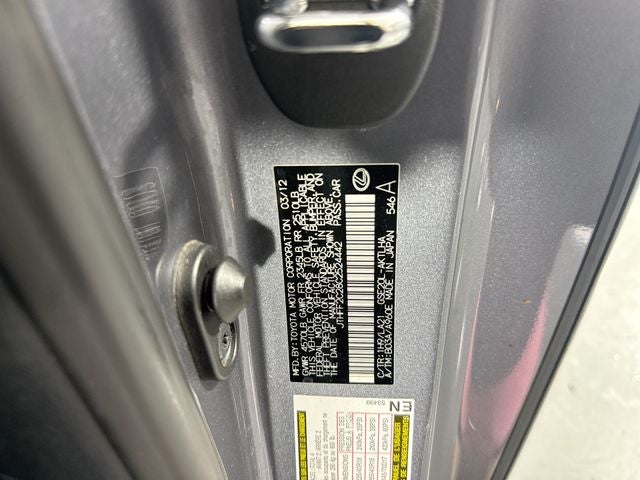 2012 Lexus IS 250 C