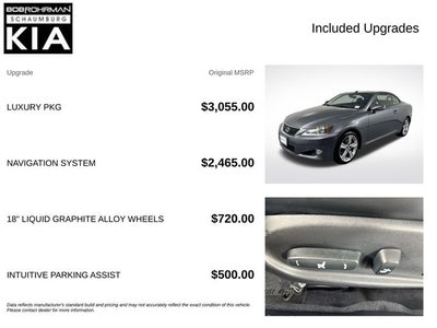 2012 Lexus IS 250 C