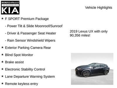 2019 Lexus UX 200 F SPORT