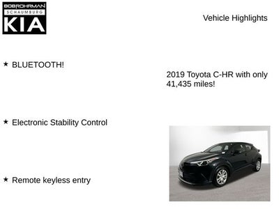 2019 Toyota C-HR LE