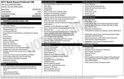 2017 Buick Encore Preferred