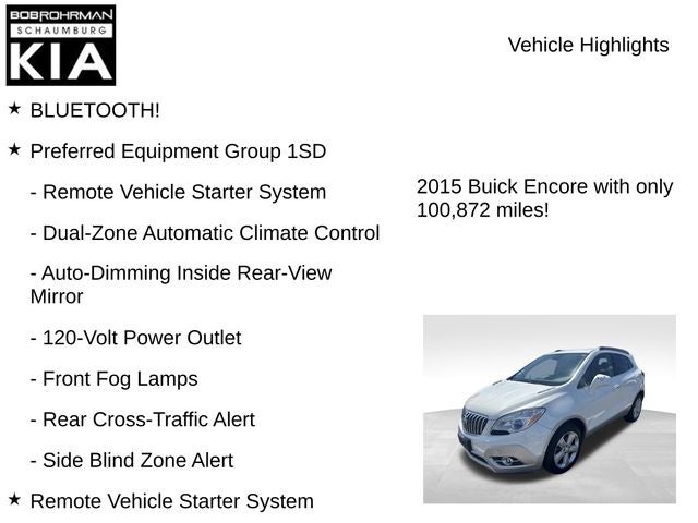 2015 Buick Encore Convenience