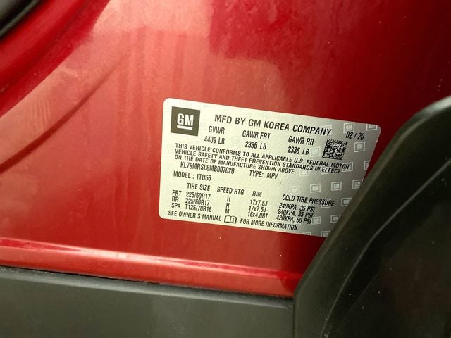 2021 Chevrolet TrailBlazer LT