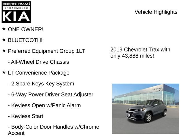2019 Chevrolet Trax LT