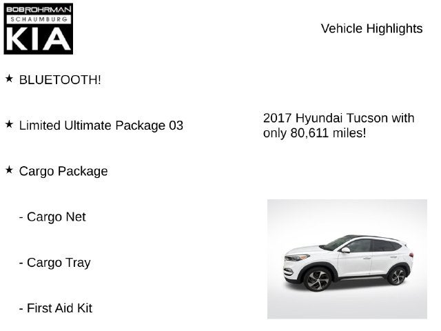 2017 Hyundai Tucson Limited