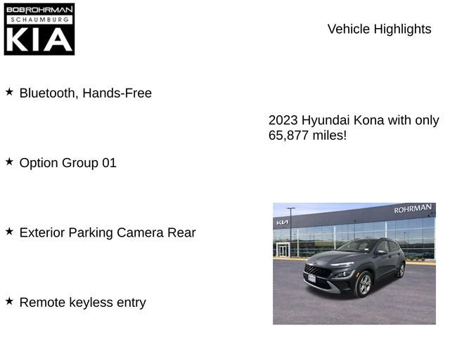 2023 Hyundai Kona SEL