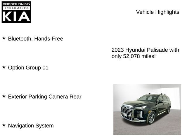 2023 Hyundai Palisade Calligraphy