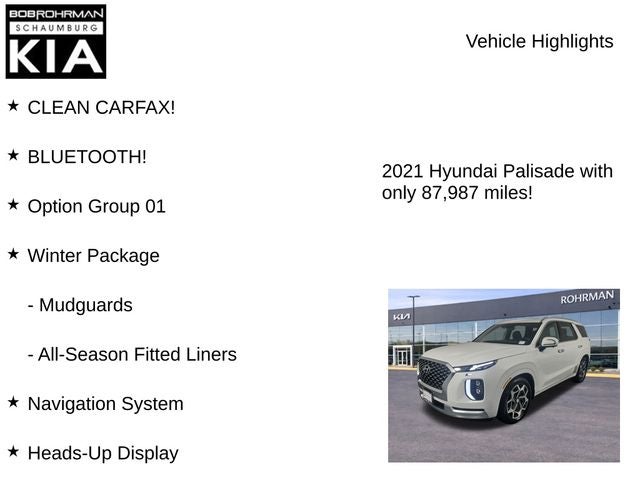 2021 Hyundai Palisade Calligraphy