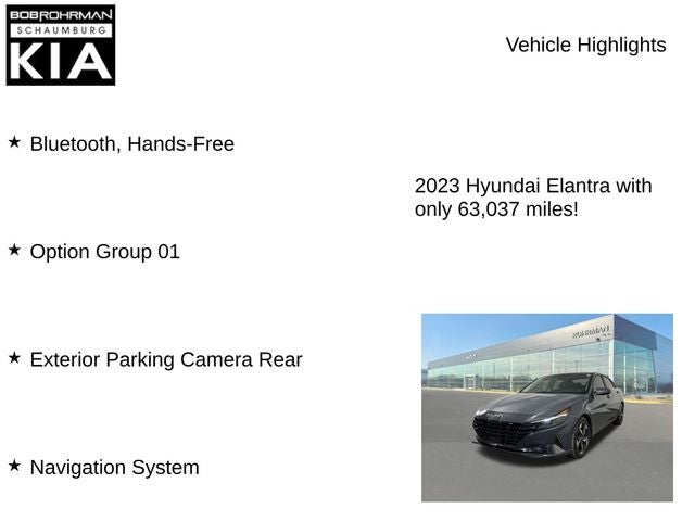2023 Hyundai Elantra Hybrid Limited