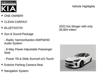 2022 Kia Stinger GT-Line