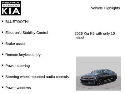 2026 Kia K5 LXS