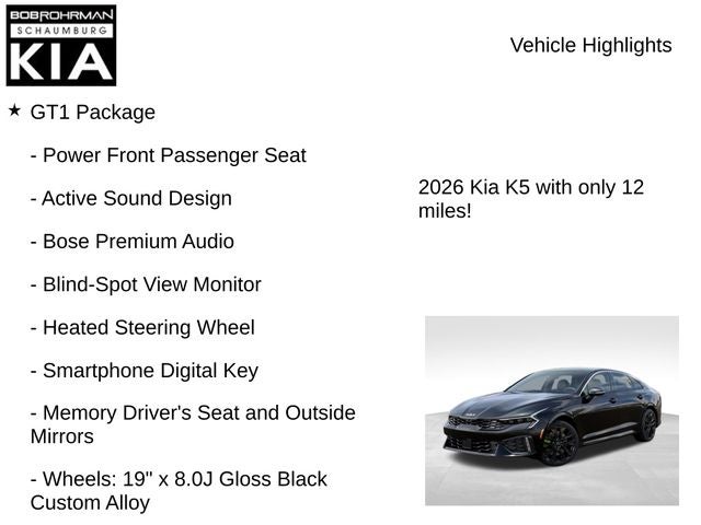 2026 Kia K5 GT