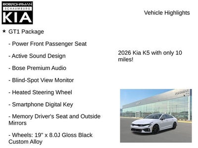 2026 Kia K5 GT