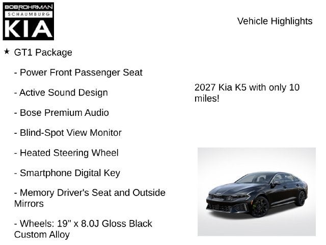 2027 Kia K5 GT