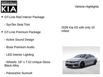 2026 Kia K5 GT-Line
