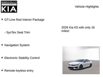2026 Kia K5 GT-Line