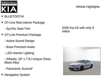 2026 Kia K5 GT-Line