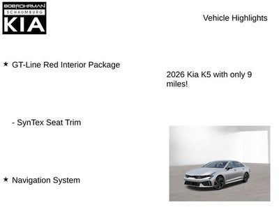 2026 Kia K5 GT-Line