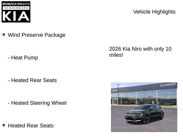 2026 Kia Niro EV Wind