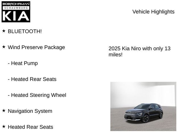 2025 Kia Niro EV Wind