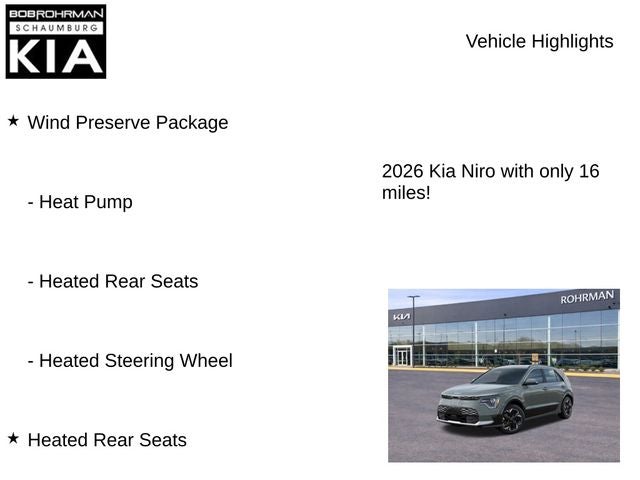 2026 Kia Niro EV Wind