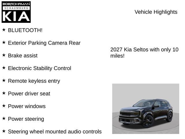 2027 Kia Seltos X-Line S