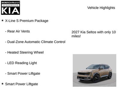 2027 Kia Seltos X-Line S