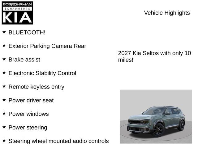 2027 Kia Seltos X-Line S