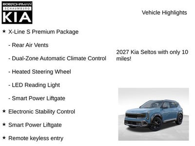 2027 Kia Seltos X-Line S