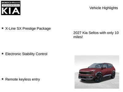 2027 Kia Seltos X-Line SX