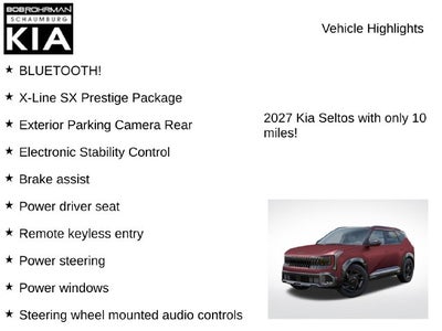 2027 Kia Seltos X-Line SX