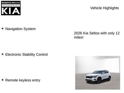 2026 Kia Seltos EX