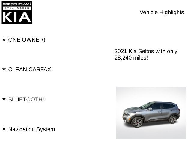 2021 Kia Seltos SX