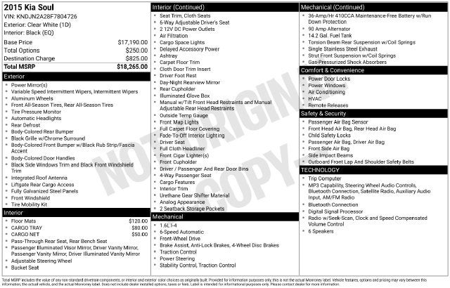 2015 Kia Soul Base