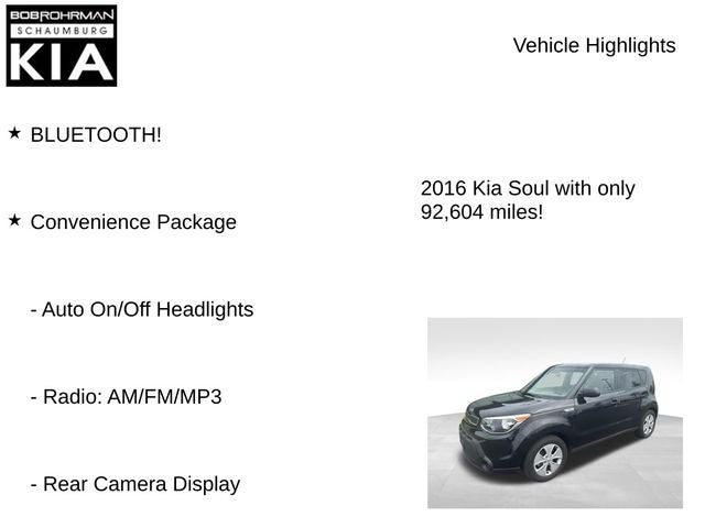 2016 Kia Soul Base