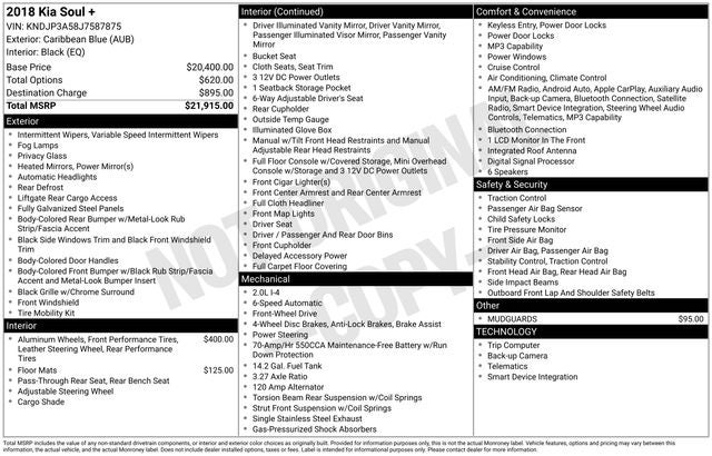 2018 Kia Soul Plus