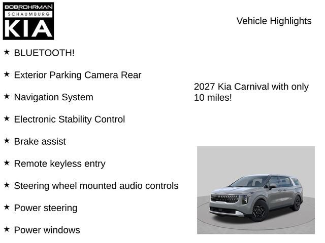 2027 Kia Carnival LX