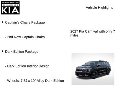 2027 Kia Carnival EX