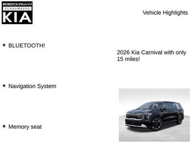 2026 Kia Carnival EX