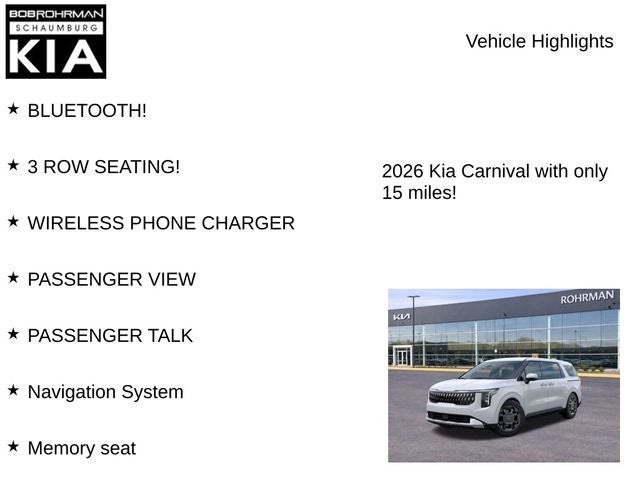 2026 Kia Carnival Hybrid EX