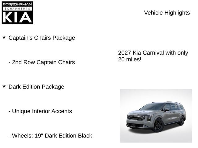2027 Kia Carnival Hybrid EX